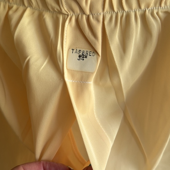 Nos Arrow 100% Nylon Cream Arrow Tapered Boxer Briefs sz 34 Deadstock - Picture 12 of 12